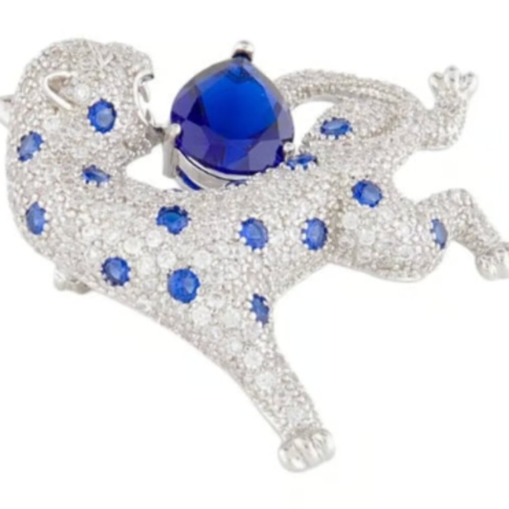 Cz By Kenneth Jay Lane Brooch - image 2